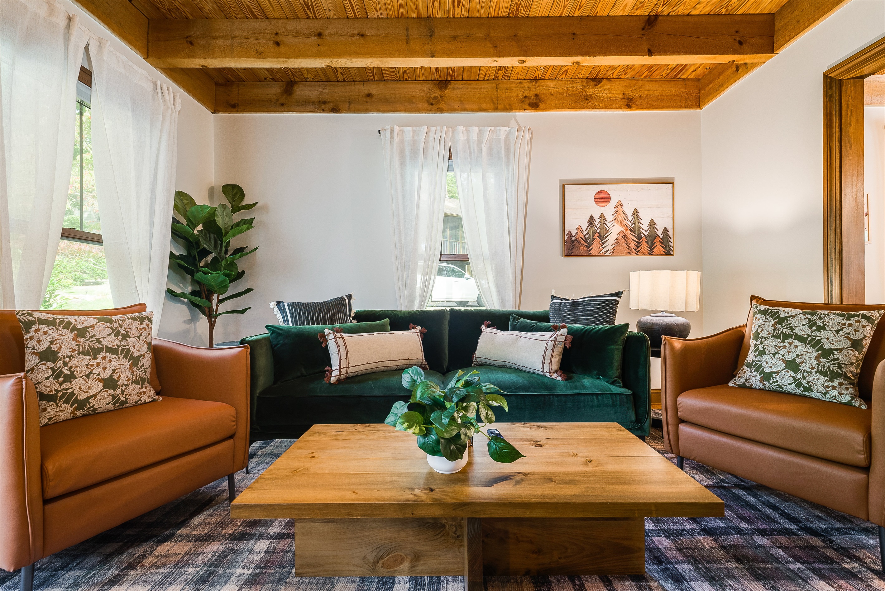 Your cozy home base after a day of adventure.