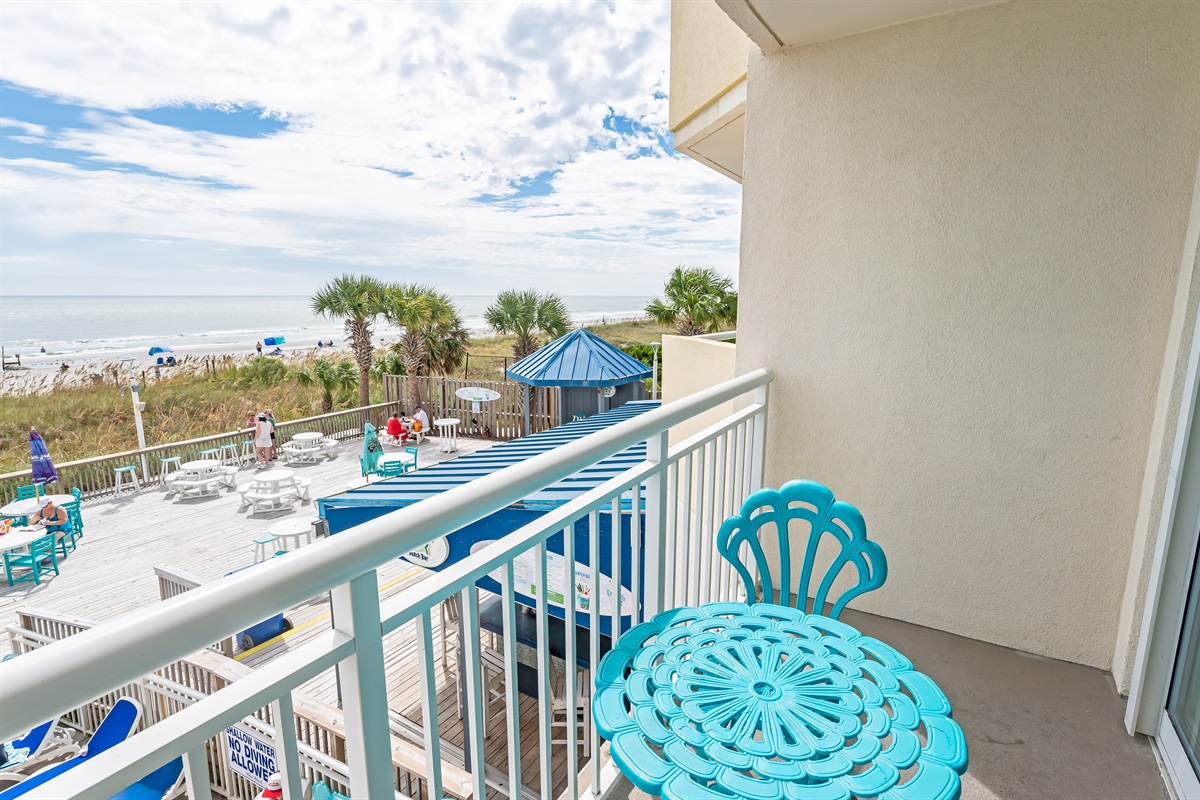 Balcony with Amazing Views