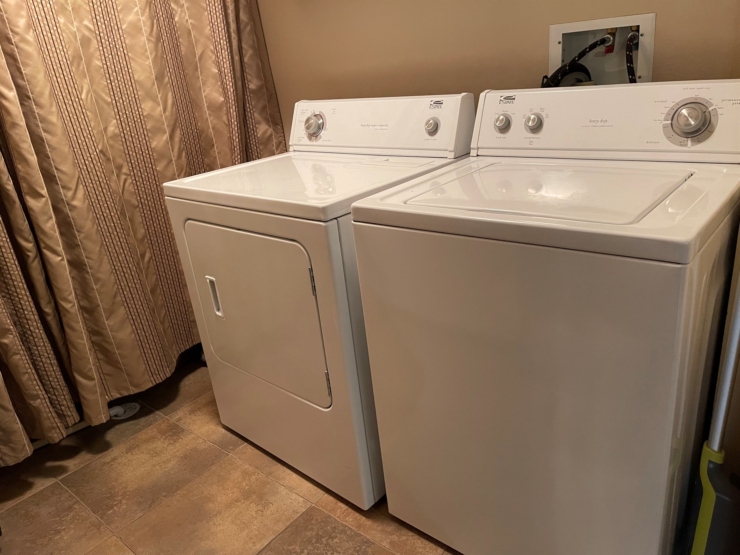 Washer & Dryer in condo