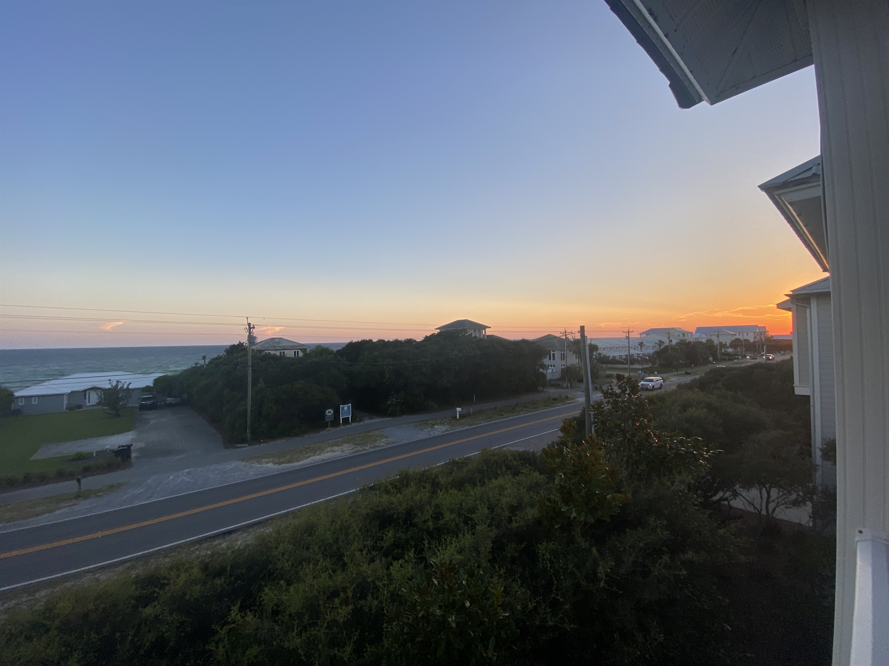 Beach of Mind is....Soaking in the famous 30A sunsets from our 2nd and 3rd floor balconies 
