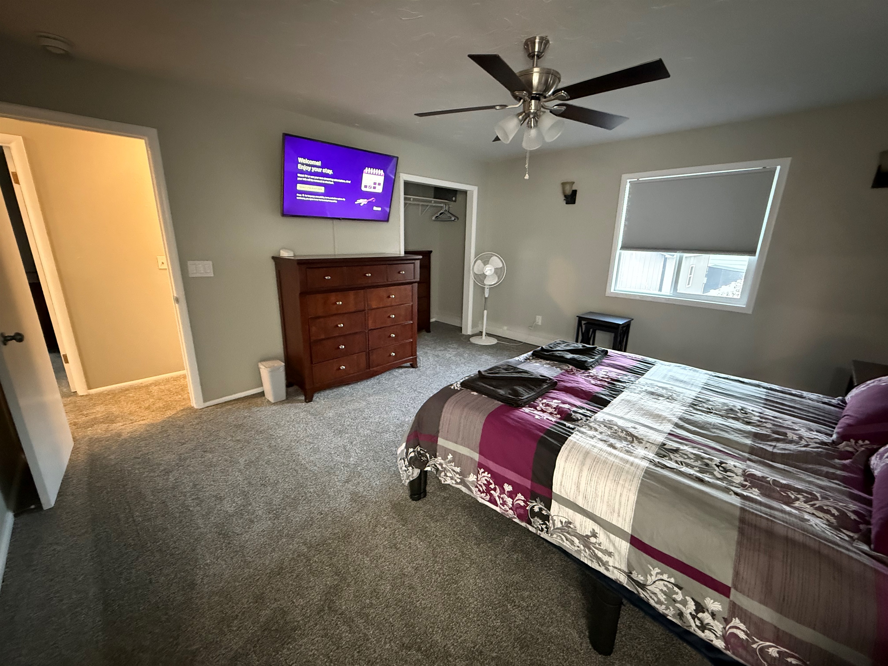 Master bedroom - included mini-split