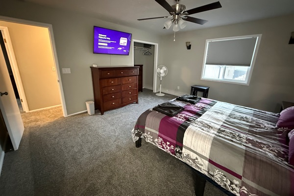 Master bedroom - included mini-split