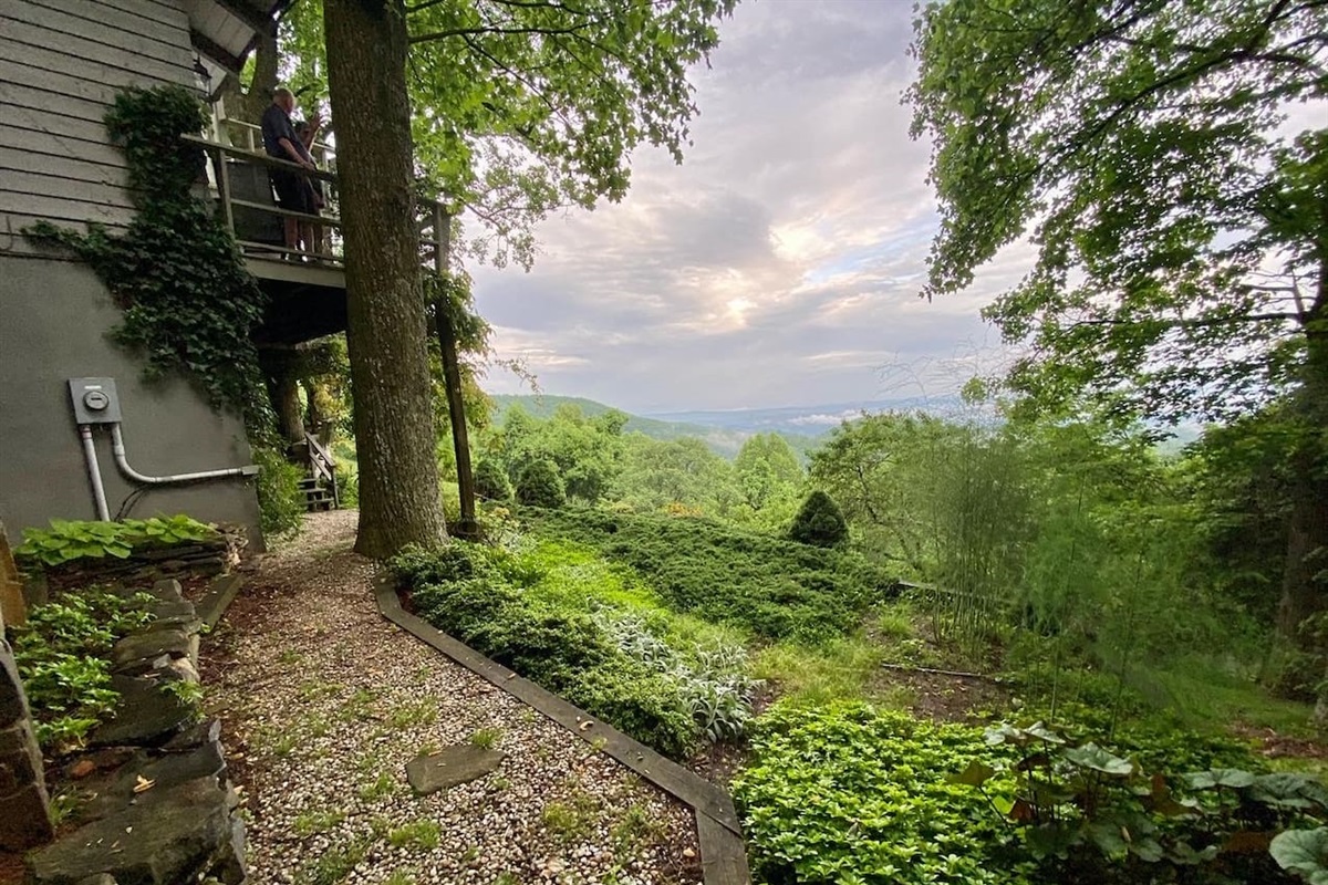 Summertime Garden Path