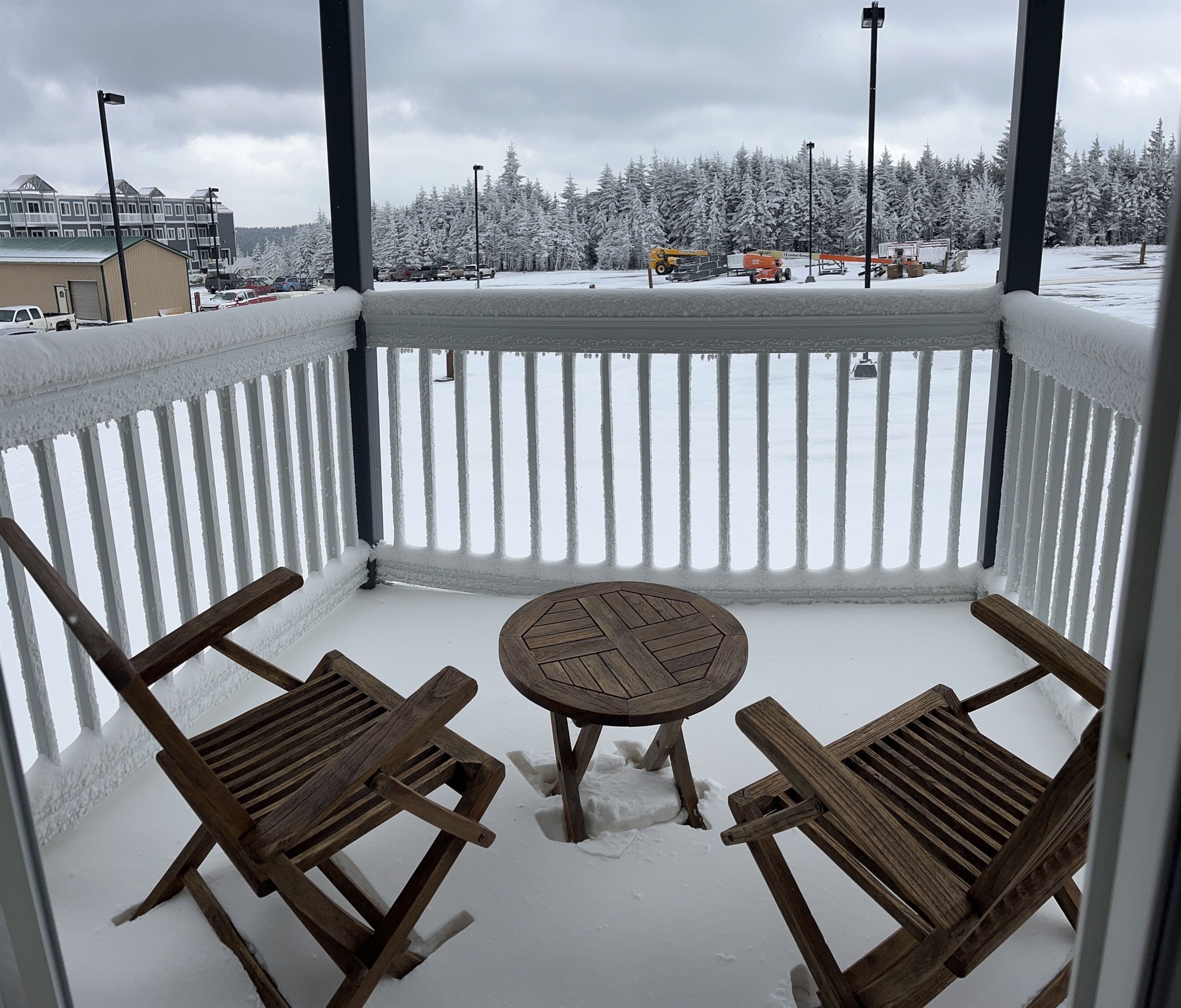 Your own private balcony.