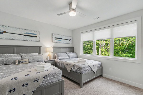 Double queen bedroom #1