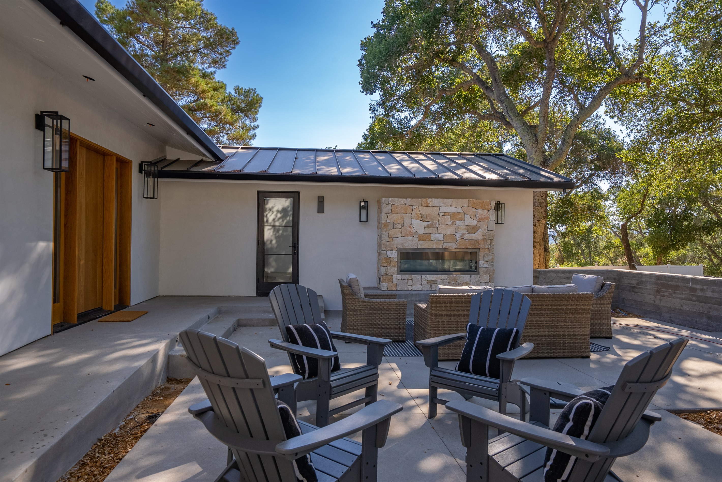 Sit back and enjoy your quiet escape after a stressful day.