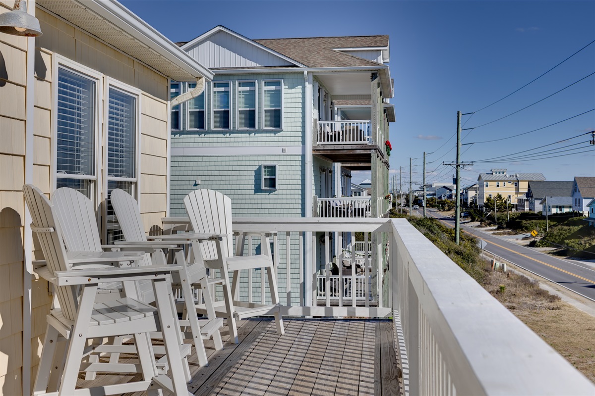 Private balcony with ocean breezes&mdash;sip your coffee and unwind with a coastal view
