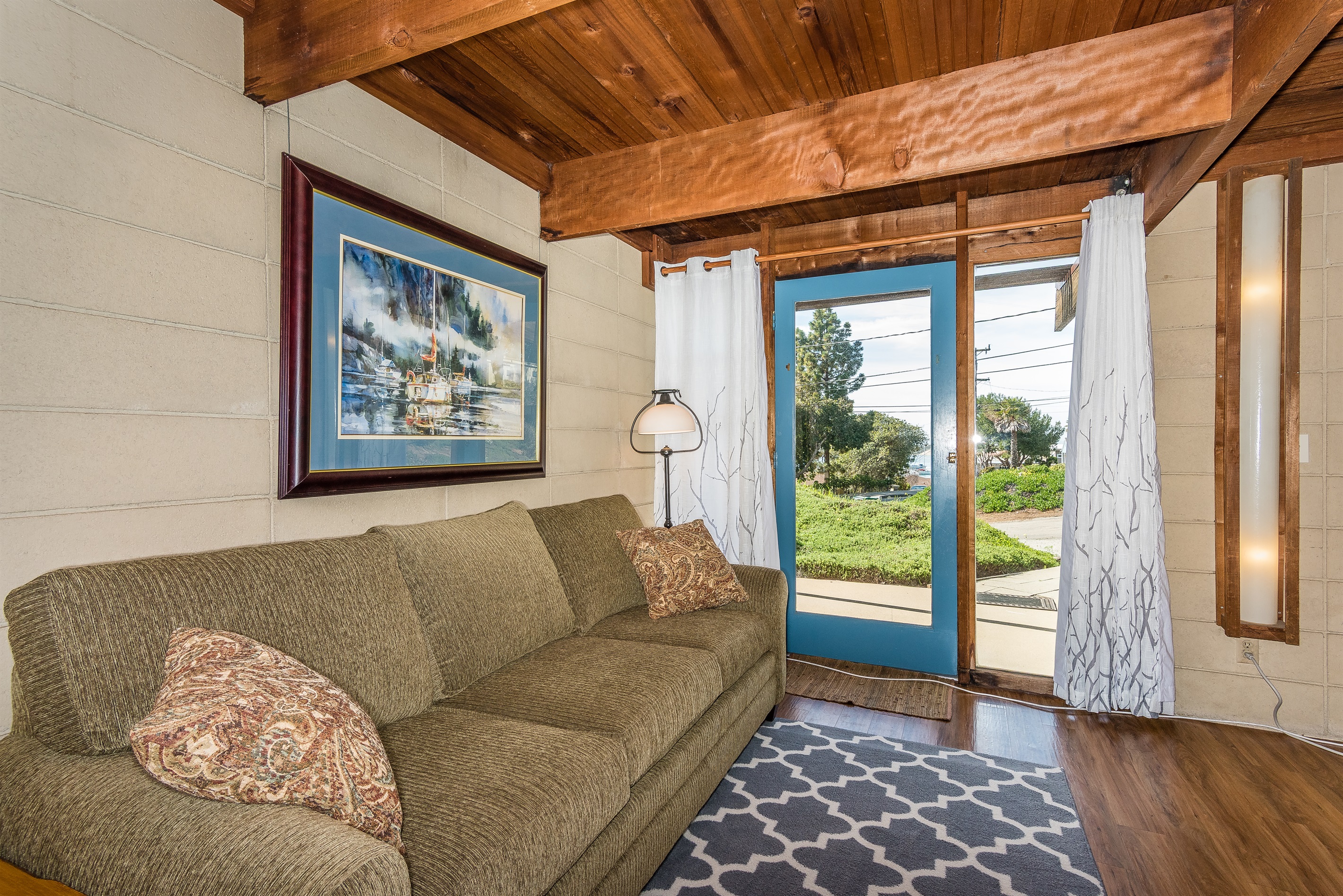 Living room near front of house