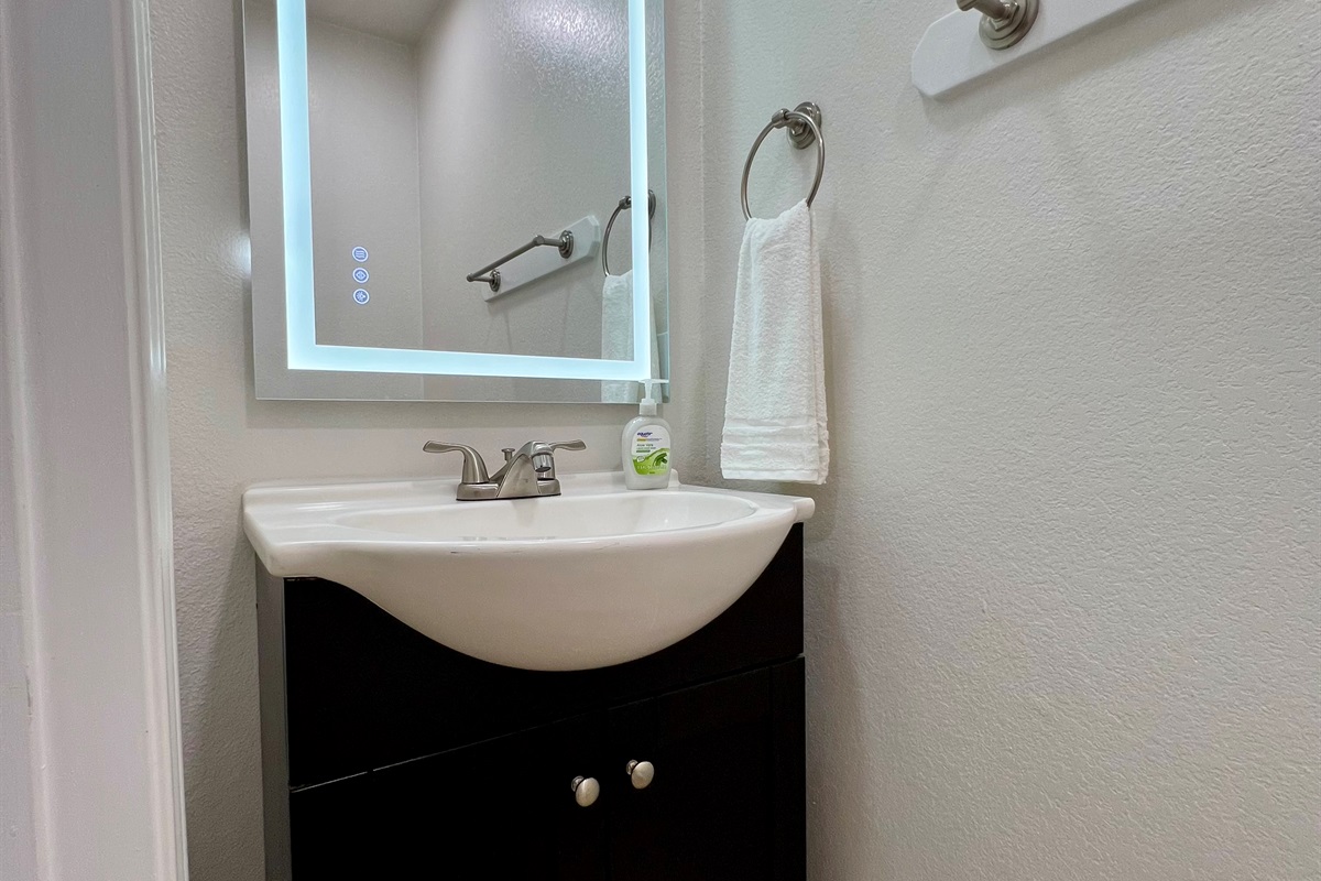 Half-bath downstairs