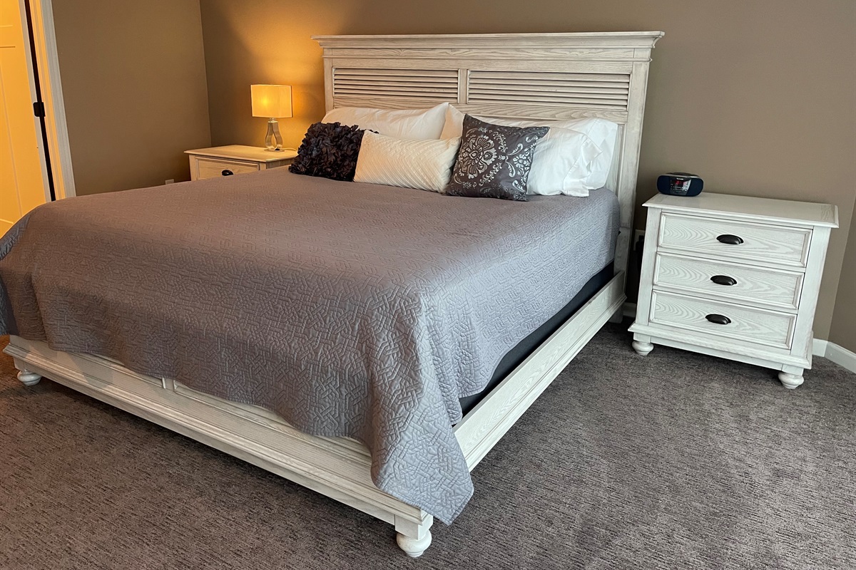 Master Bedroom with King Bed