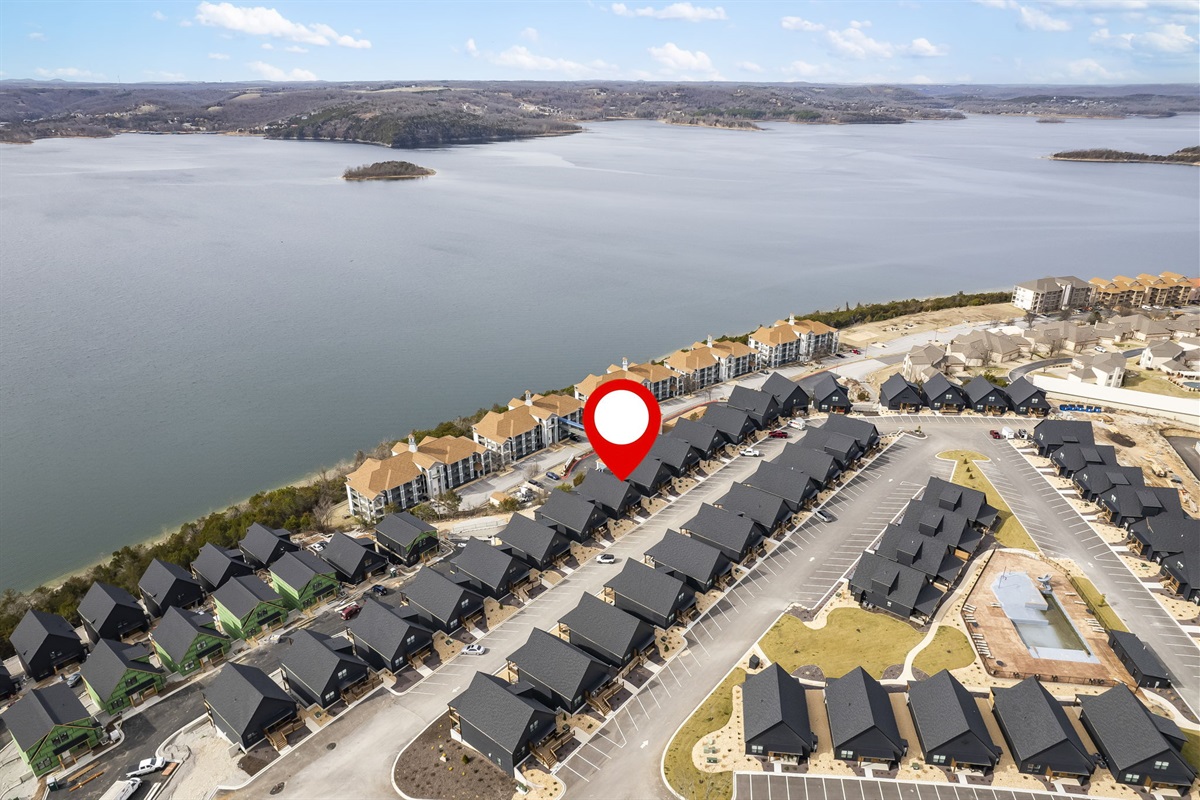 Your vacation property is located in Rocky Shores, one of Branson's newest developments
