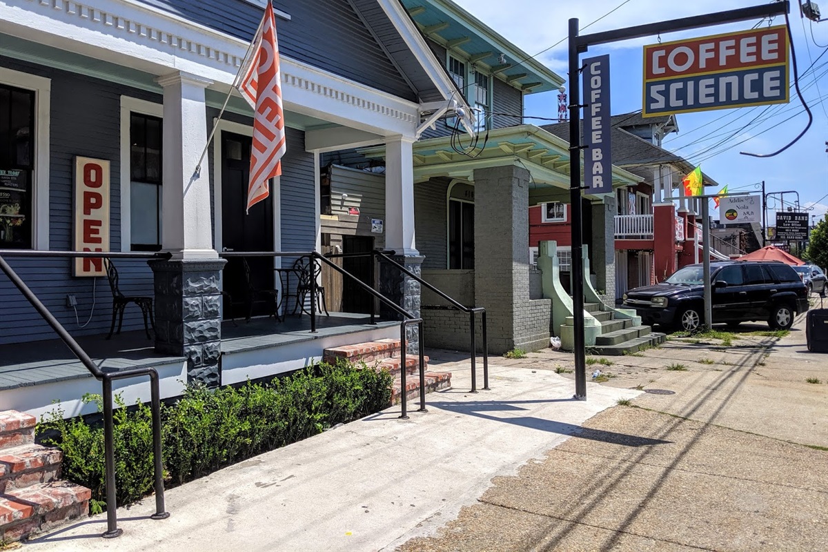 Incredible coffee - right across the street!