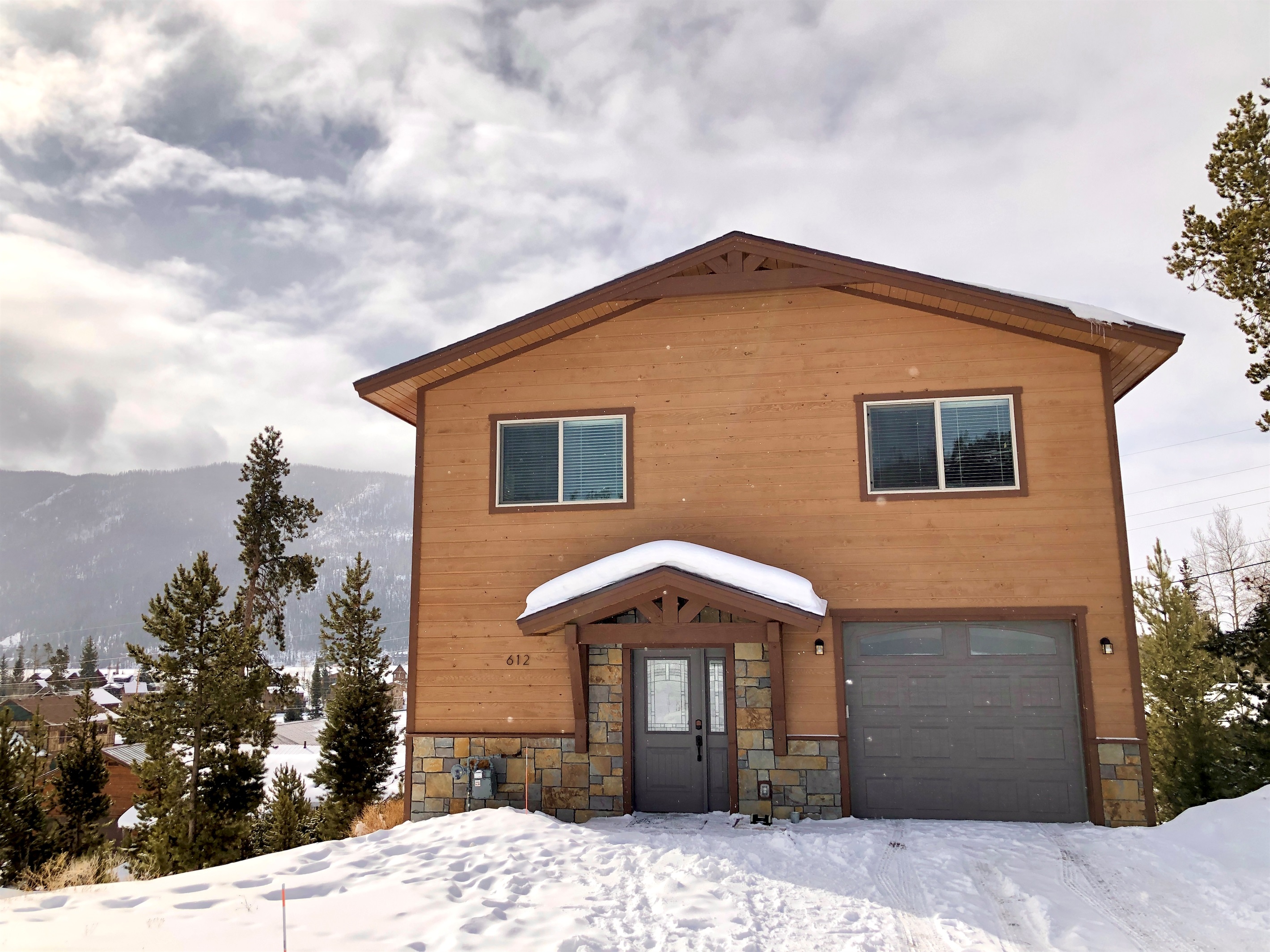 Snowmobilers Welcome! Photo from previous winter (2021)