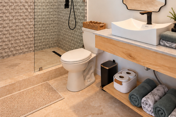Downstairs Master Bathroom