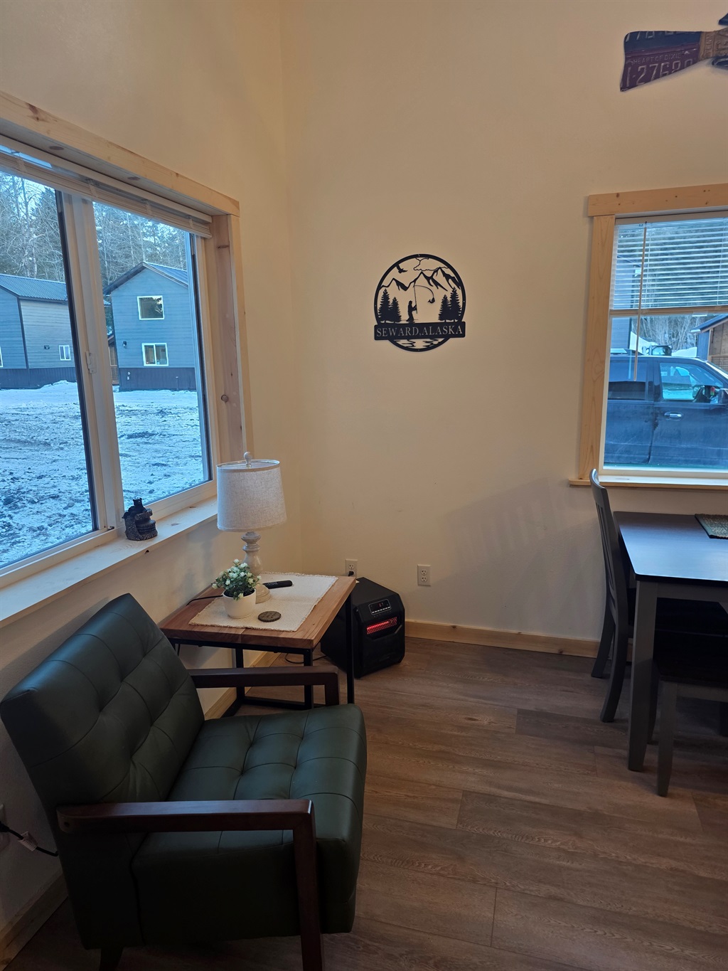 Main floor seating area