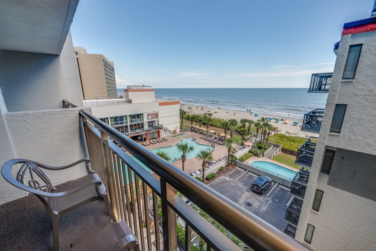 Balcony with Amazing Views