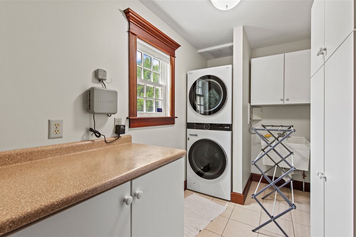 Laundry room first floor