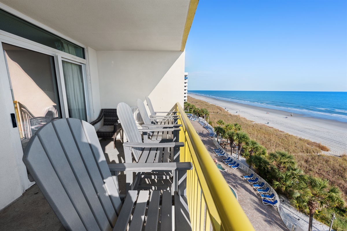 Amazing View from the Balcony!