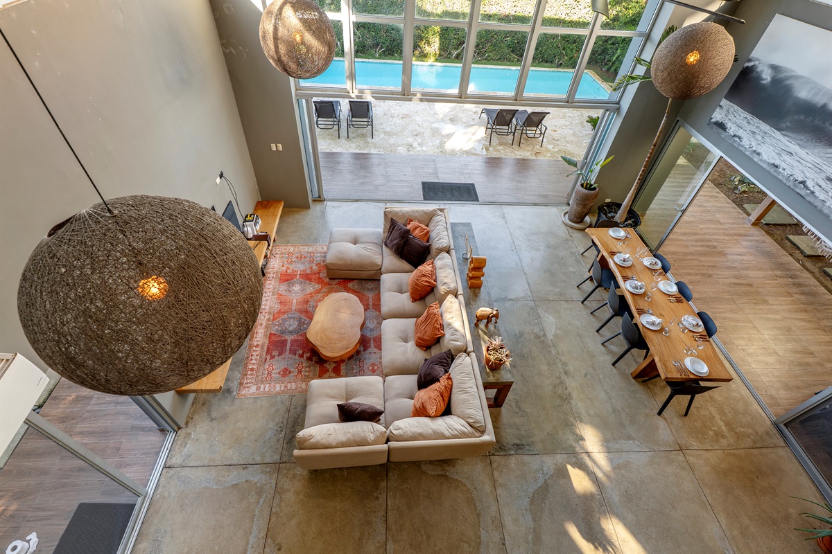 Lovely dining area perfect for relaxing conversations.