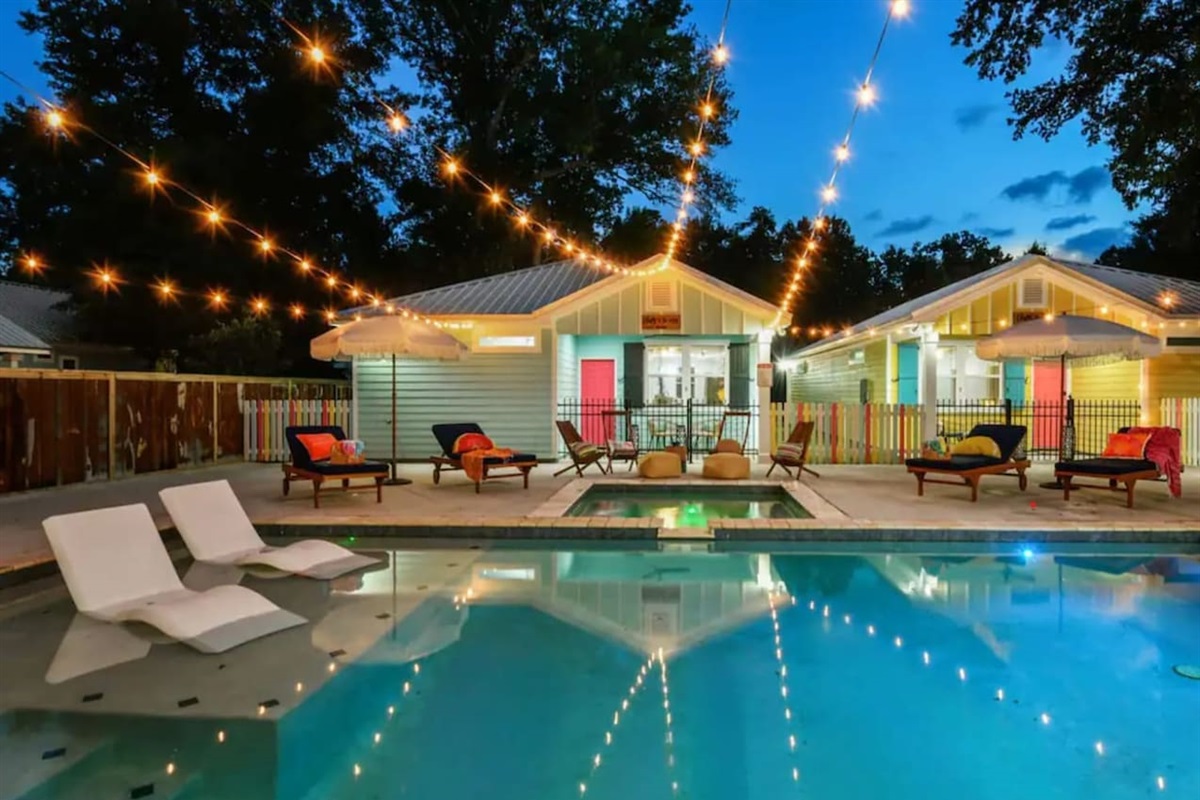Take a dip in our heated pool!