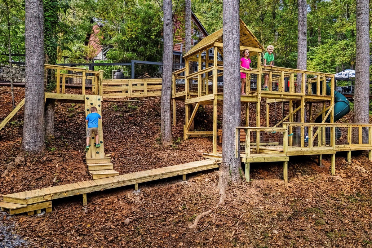 Whether it’s a morning of climbing or an afternoon of make-believe, this play area keeps young guests entertained for hours.