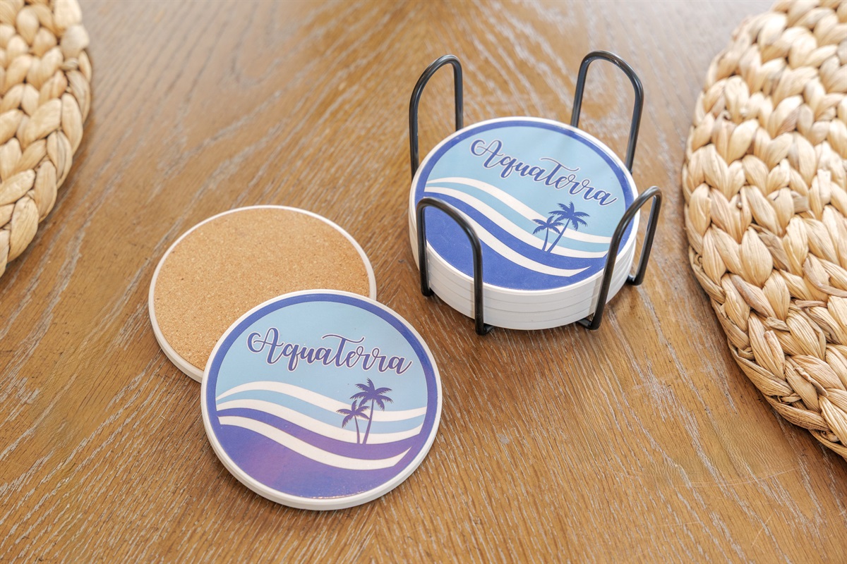 Coastal touches throughout the home bring a little beach charm to every detail