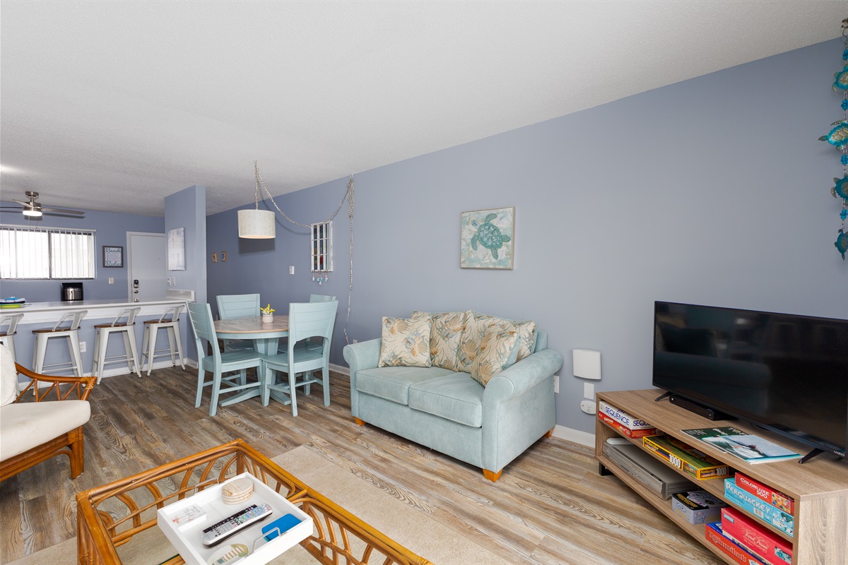 An open-concept home