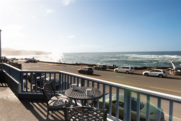 Deck Views of the Depoe Bay Seawall