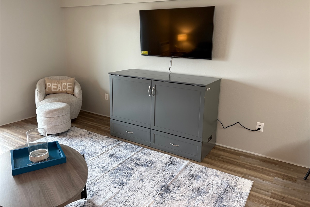 Enjoy streaming entertainment on the Smart tv