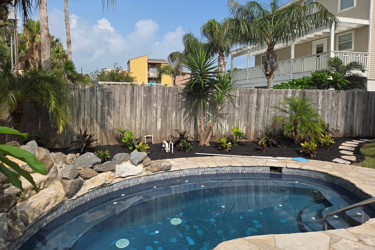 Indulge in sun-soaked lounging by your private pool—perfect for reading, unwinding, and enjoying a refreshing drink!
