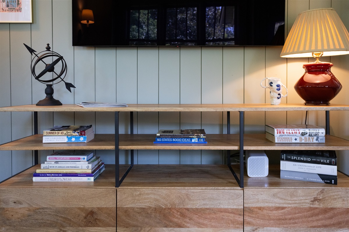 Whether reading, napping, or working remotely, this peaceful nook offers privacy and charm.