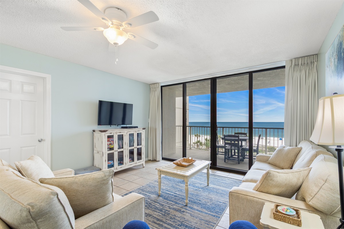 Living room with a view