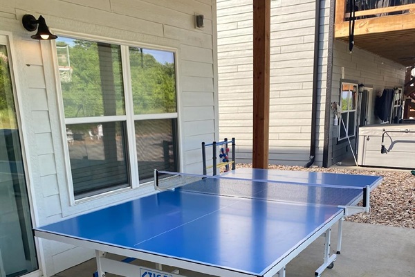 Ping Pong Table outside!