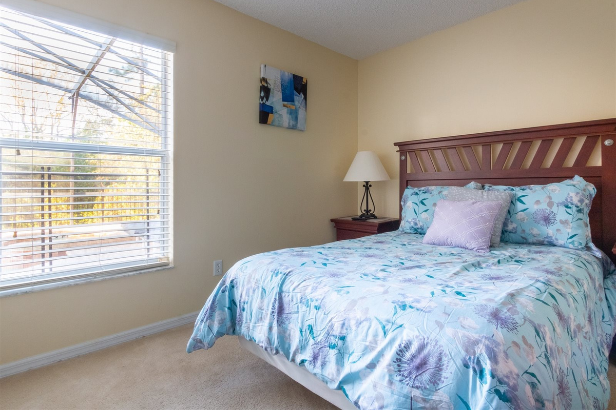 Queen Bed with ensuite Bath. TV in every bedroom!