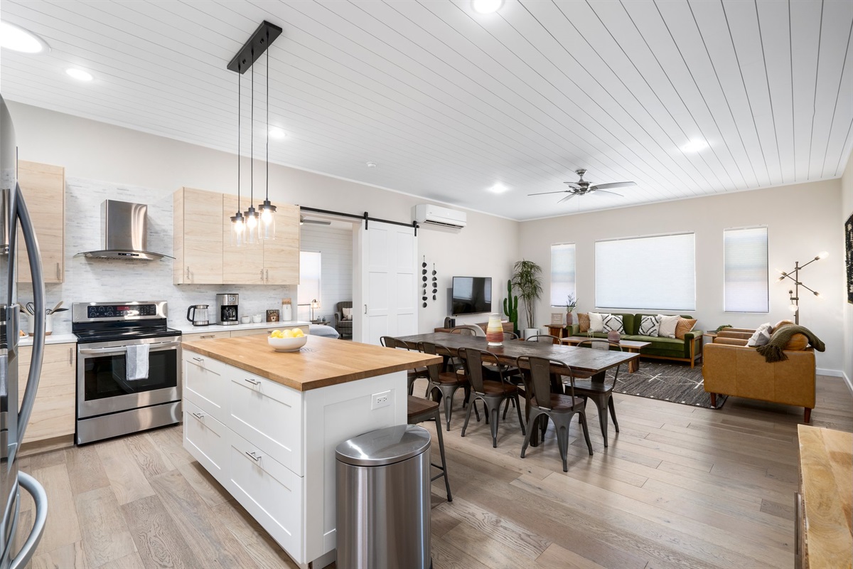 New, clean, modern