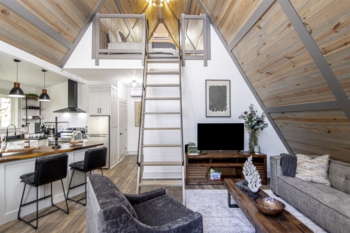 Step Ladder to the Loft