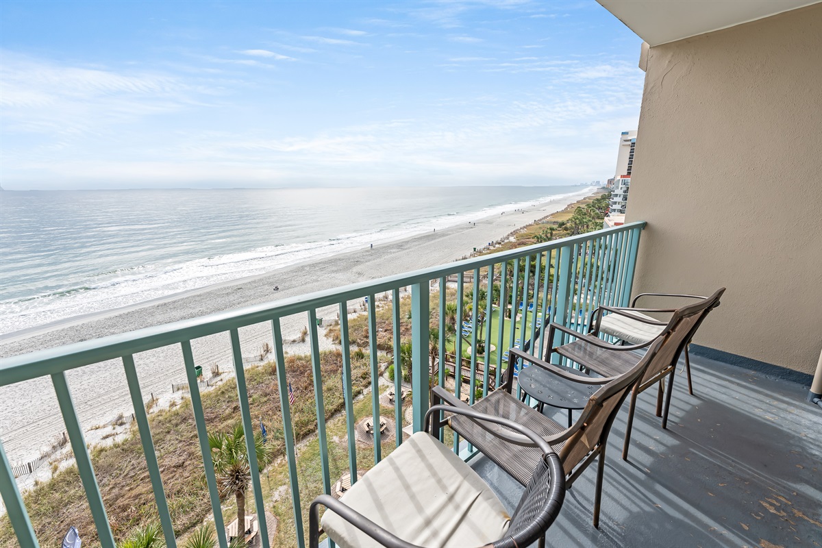 Amazing View from the Balcony!