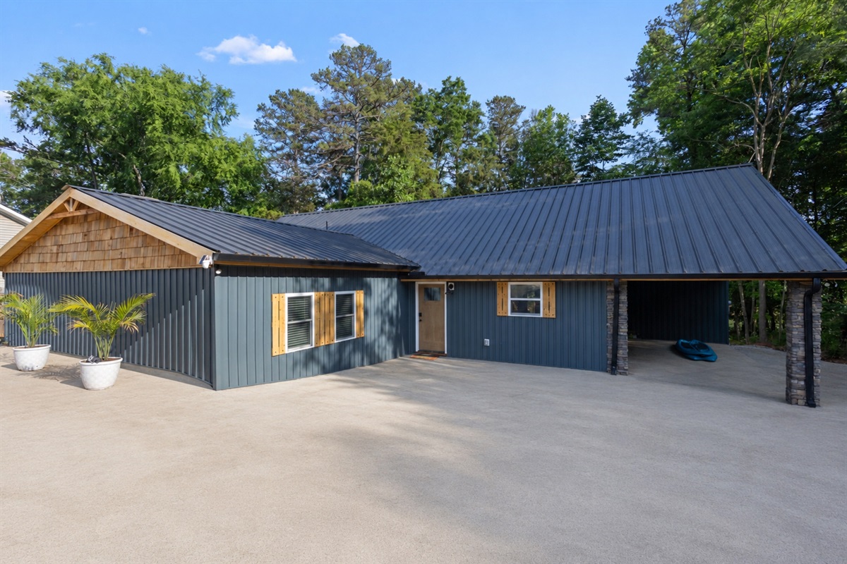 Front Entrance and Parking 
