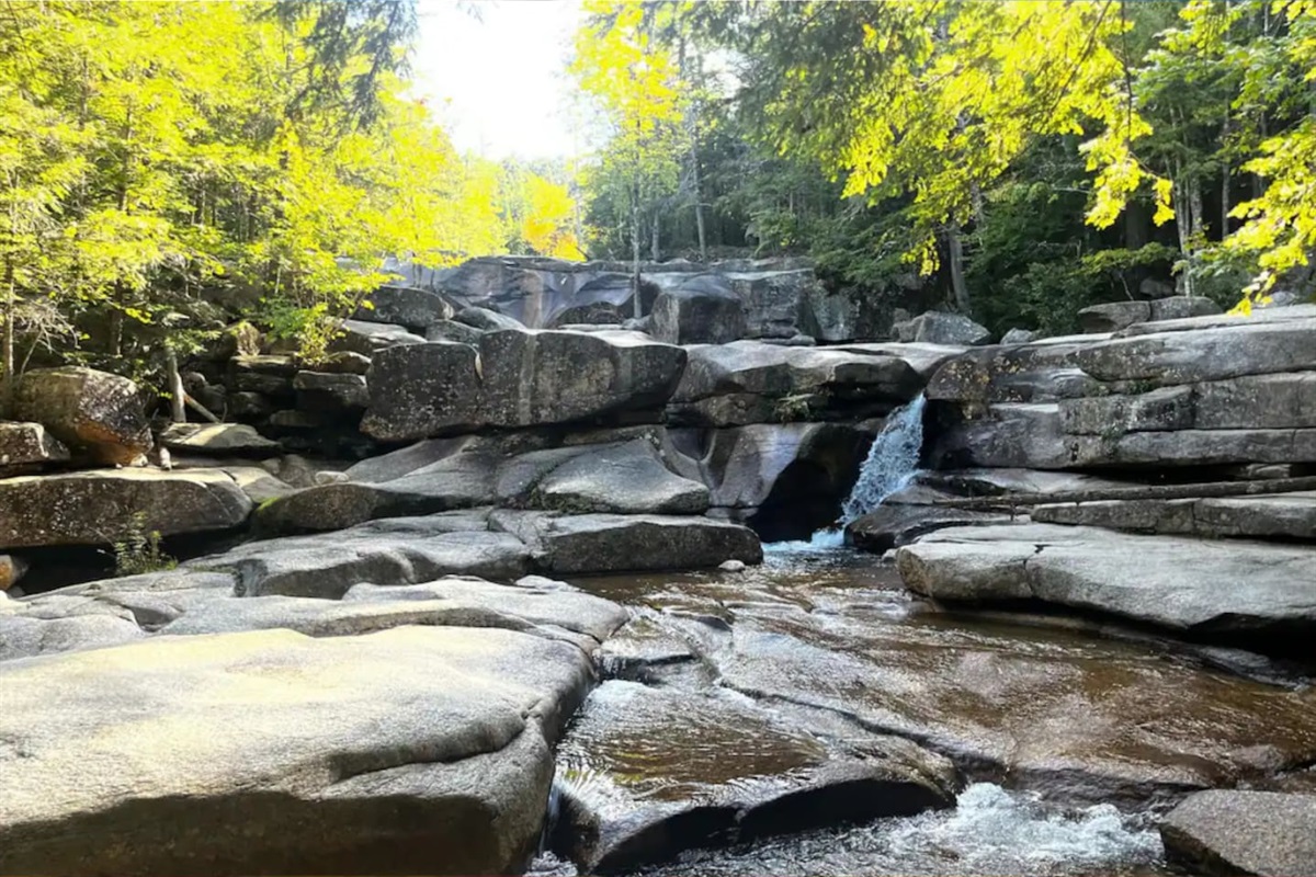 Amazing photo from Diana’s bath which is only a 20 minute drive down the road!