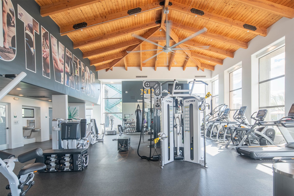 Fully equipped to reach your fitness goals.