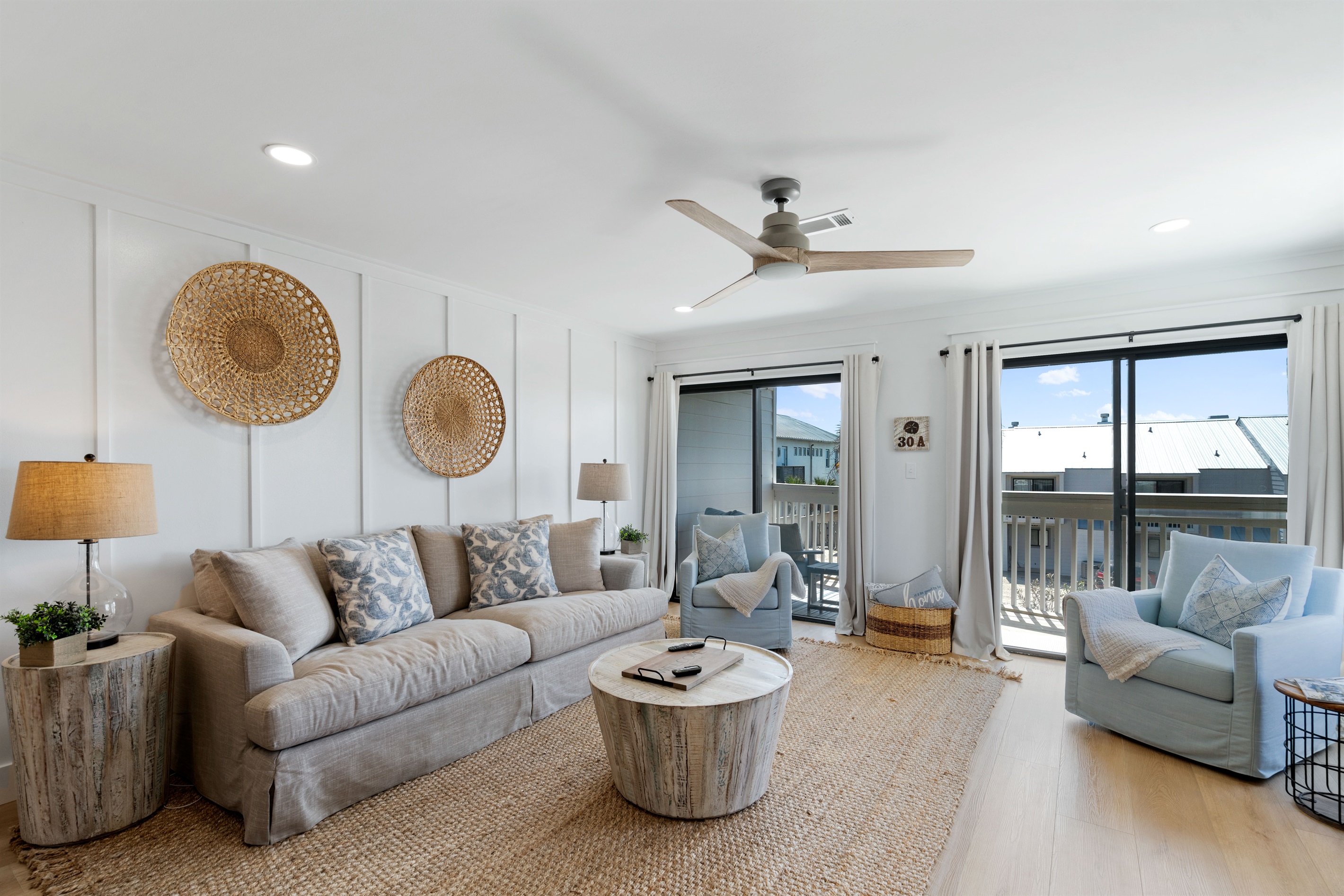 very open living space