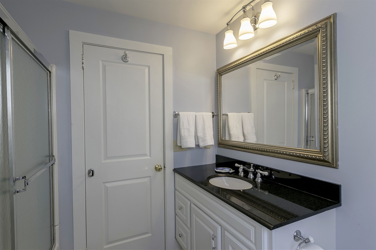 First floor Bathroom with shower and Tub