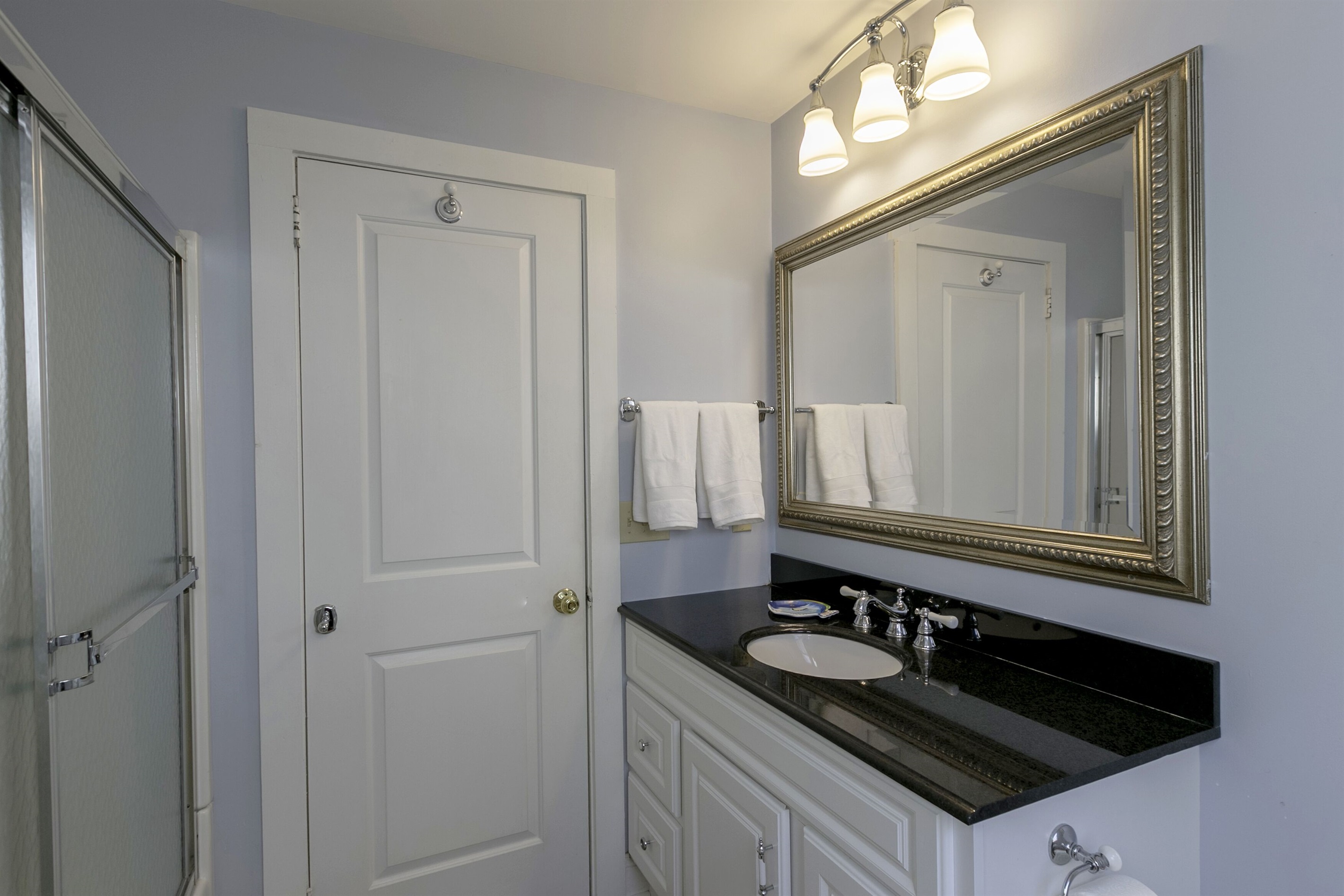 First floor Bathroom with shower and Tub