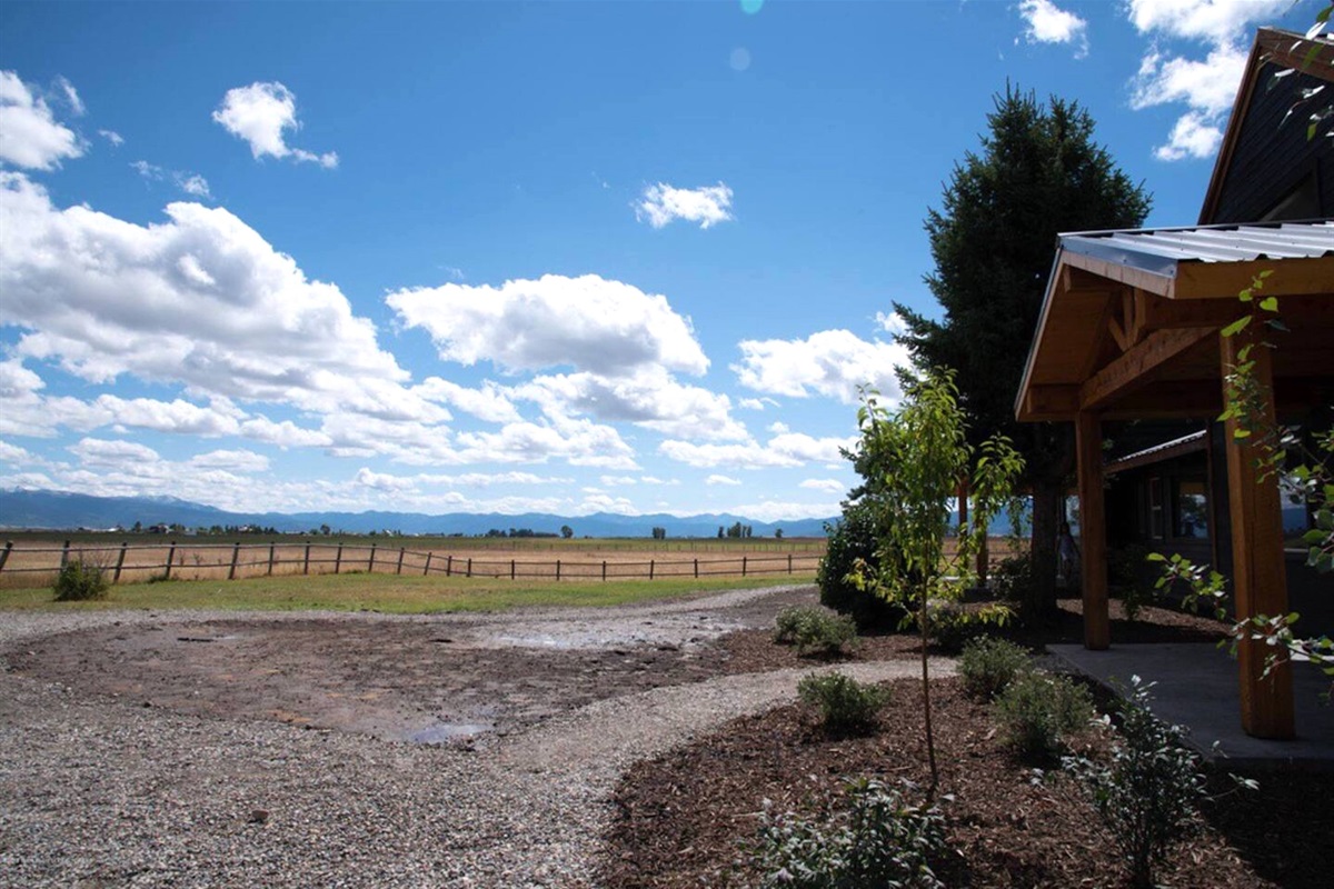 Enjoy being surrounded by open skies and scenic views.