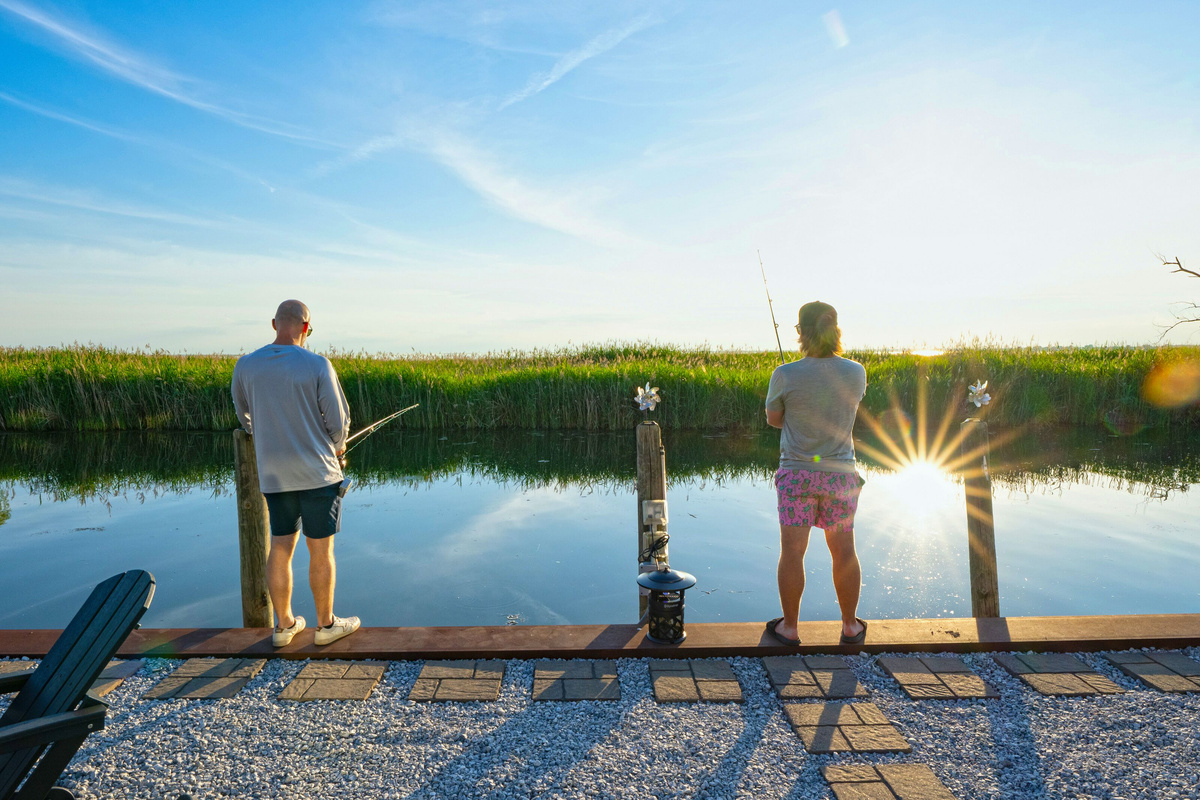 Cast a line right from your backyard and enjoy peaceful mornings on the canal. Whether you're an experienced angler or simply trying your luck, waterfront living is just steps from your door.