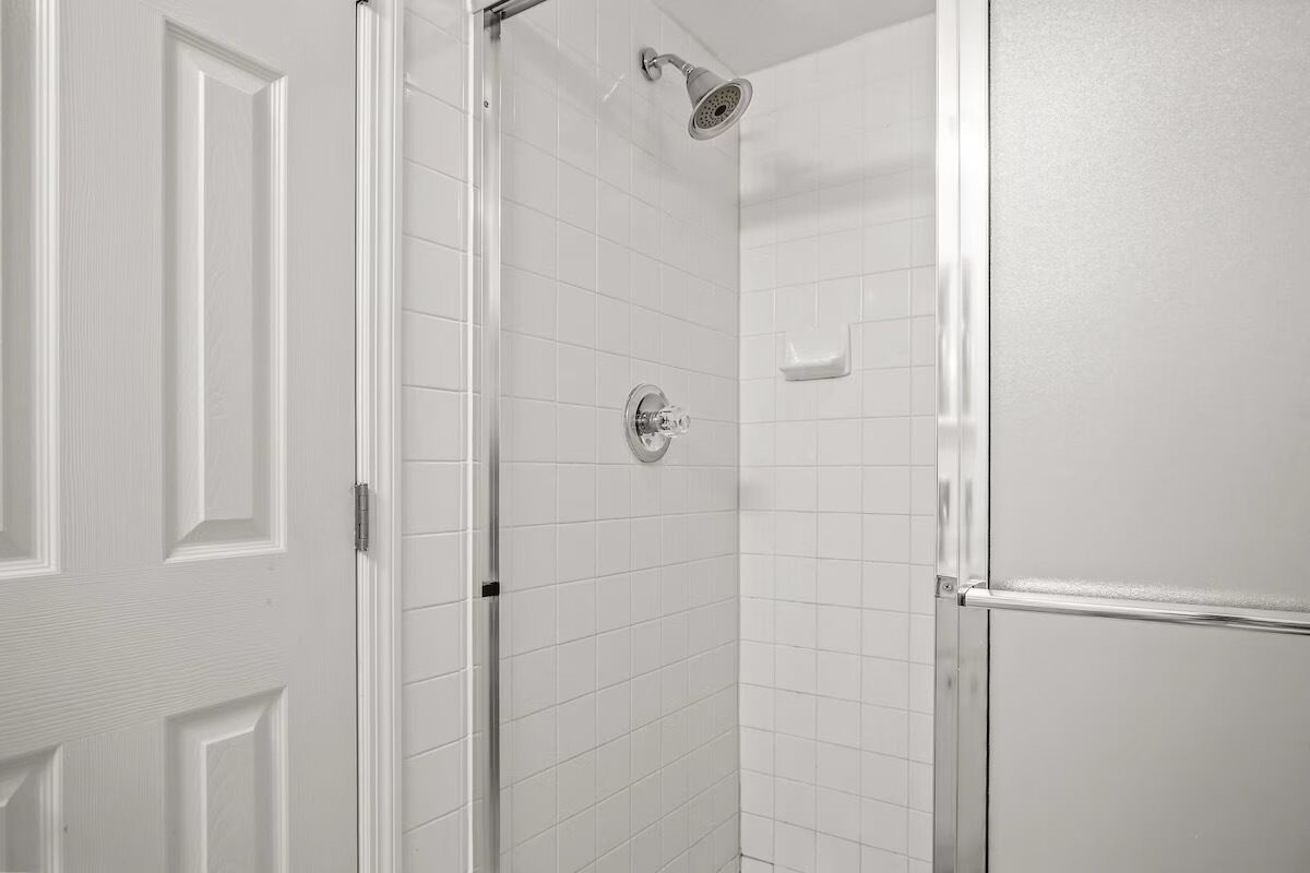 Master shower
