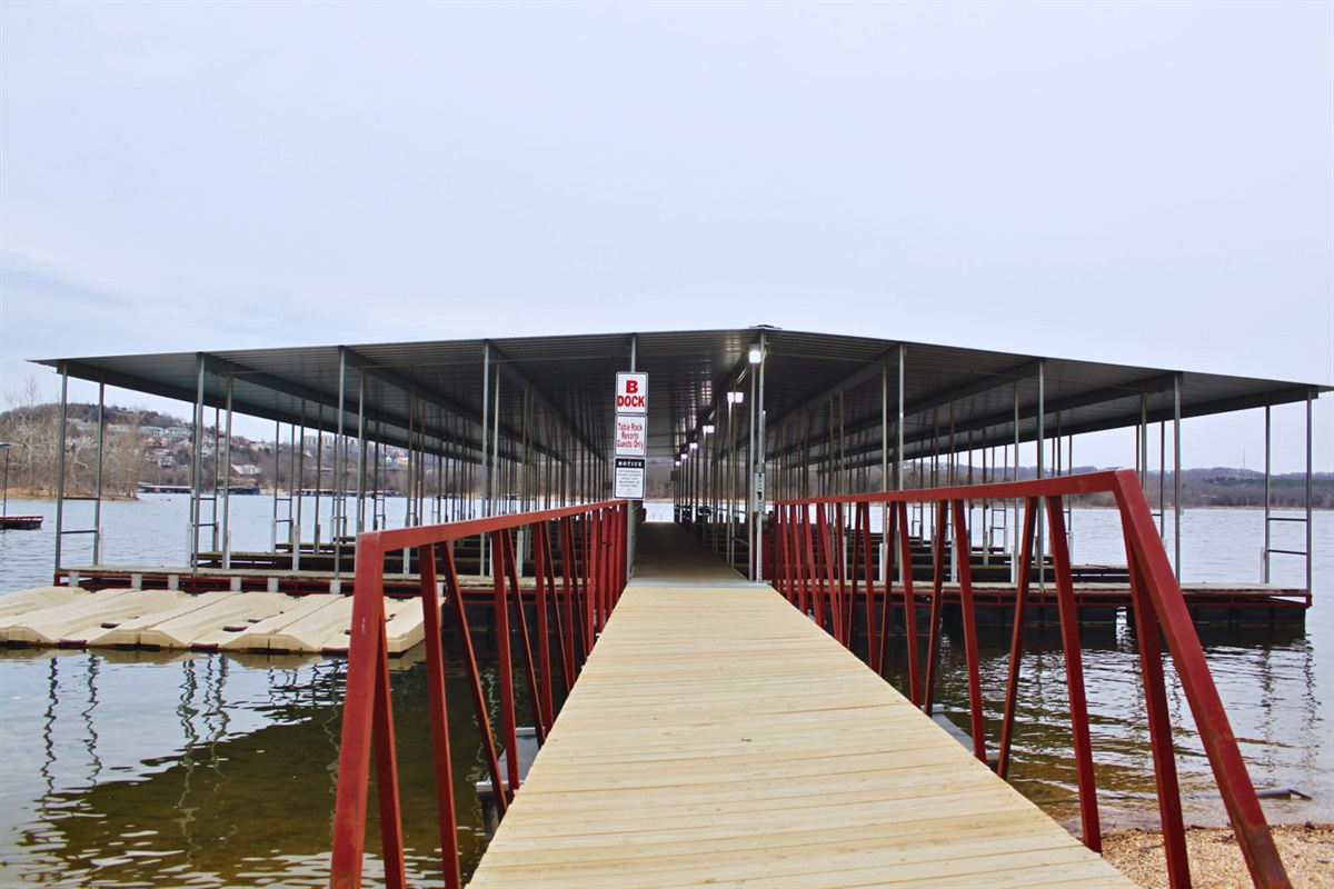 Private boat slip included! Bring your own boat and rent locally.