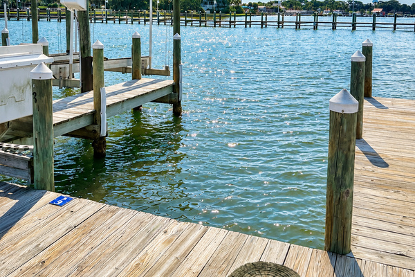 Bring the boat! An 18' boat slip is available to rent, giving you easy access to the water right from the property.