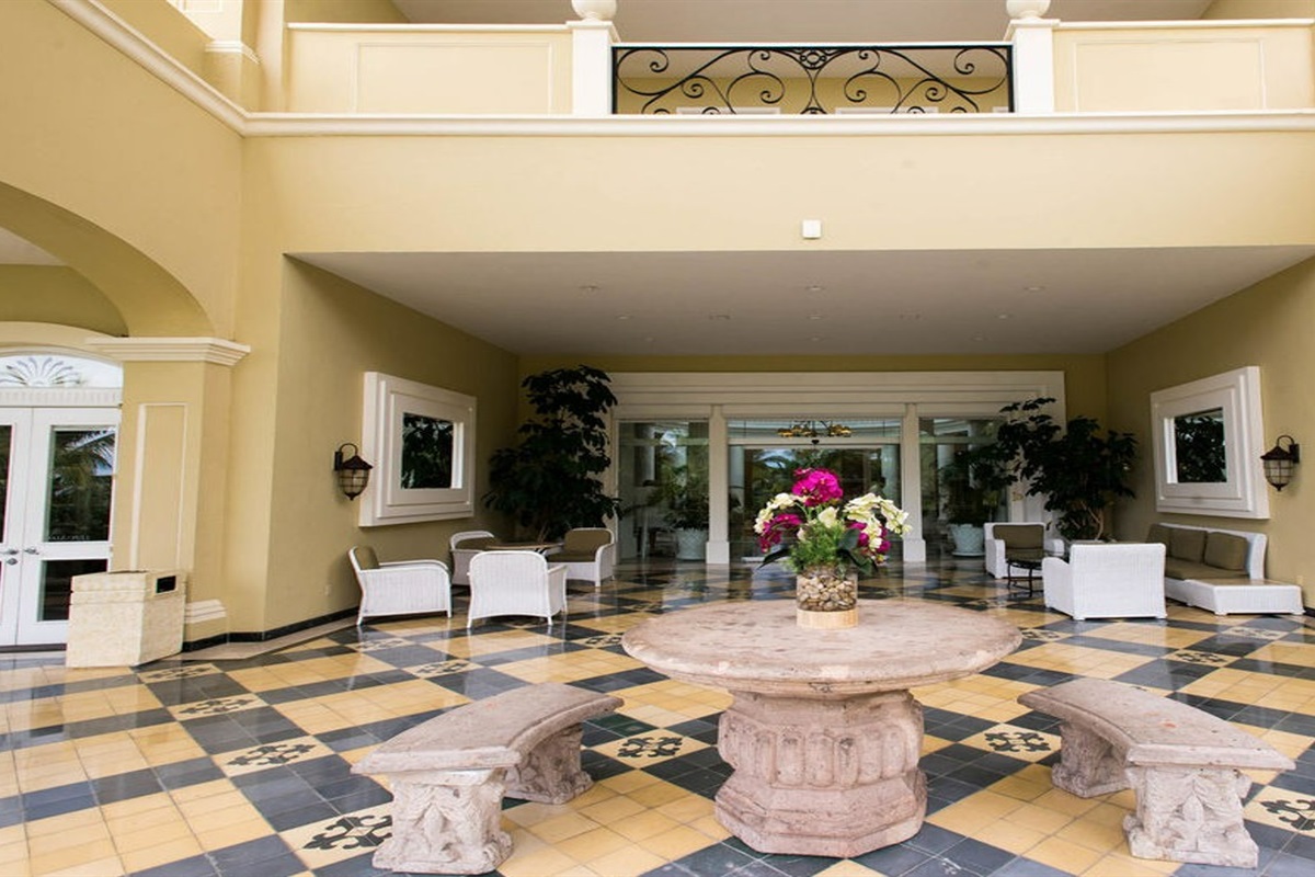 Lobby at Pueblo Bonito Emerald Bay, Vacation Travel Exclusives