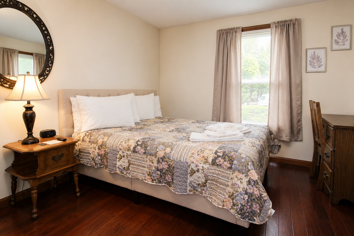 Bedroom #2 with queen bed